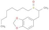 1,3-Benzodioxole, 5-[2-(octylsulfinyl)propyl]-
