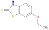 2(3H)-Benzothiazolethione, 6-ethoxy-