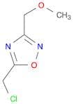 5-(Chloromethyl)-3-(methoxymethyl)-1,2,4-oxadiazole