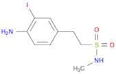 2-(4-Amino-3-iodophenyl)-N-methylethanesulfonamide