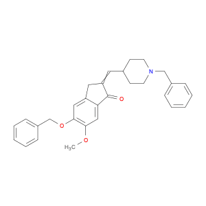 1-Benzyl-4-[(5-benzyloxy-6-methoxy-1-indanone)-2-ylidenyl]methylpiperidine