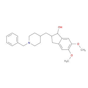 1H-Inden-1-ol, 2,3-dihydro-5,6-dimethoxy-2-[[1-(phenylmethyl)-4-piperidinyl]methyl]-