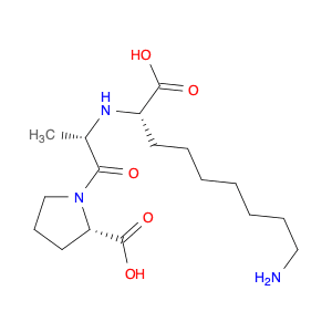 L-Proline, N-[(1S)-8-amino-1-carboxyoctyl]-L-alanyl-