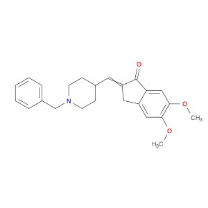 1H-Inden-1-one, 2,3-dihydro-5,6-dimethoxy-2-[[1-(phenylmethyl)-4-piperidinyl]methylene]-