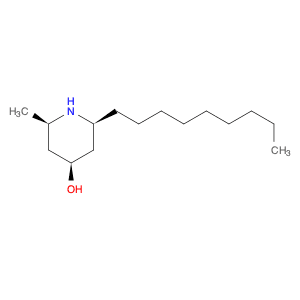 4-Piperidinol, 2-methyl-6-nonyl-, (2R,4S,6S)-