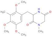 2,5-Piperazinedione, 1-methyl-3-[(2,4,5-trimethoxy-3-methylphenyl)methyl]-