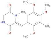 2,5-Piperazinedione, 1-methyl-6-[(2,4,5-trimethoxy-3-methylphenyl)methylene]-, (Z)- (9CI)