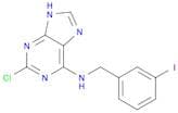 9H-Purin-6-amine, 2-chloro-N-[(3-iodophenyl)methyl]-