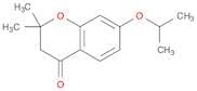 4H-1-Benzopyran-4-one, 2,3-dihydro-2,2-dimethyl-7-(1-methylethoxy)-