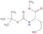 L-Homoserine, N-[(1,1-dimethylethoxy)carbonyl]-, methyl ester