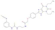 Acetamide, N-[2-[[[(3-isothiocyanatophenyl)amino]thioxomethyl]amino]ethyl]-2-[4-(2,3,6,9-tetrahydr…