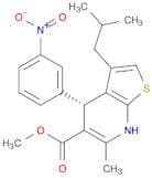 Thieno[2,3-b]pyridine-5-carboxylic acid, 4,7-dihydro-6-methyl-3-(2-methylpropyl)-4-(3-nitrophenyl)…