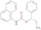 Carbamic acid, 1-naphthalenyl-, (1S)-1-phenylpropyl ester (9CI)