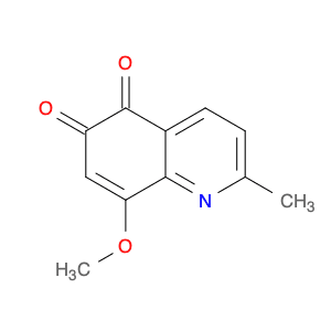 5,6-Quinolinedione, 8-methoxy-2-methyl-