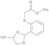 Acetic acid, 2-[2-(4-methyl-1,3-dioxolan-2-yl)phenoxy]-, methyl ester