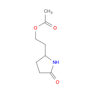 2-Pyrrolidinone, 5-[2-(acetyloxy)ethyl]-