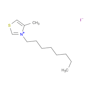 Thiazolium, 4-methyl-3-octyl-, iodide (1:1)