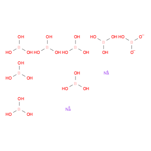 Boron sodium oxide (B8Na2O13)