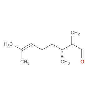6-Octenal, 3,7-dimethyl-2-methylene-, (3R)-