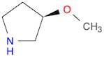 Pyrrolidine, 3-methoxy-, (3R)-