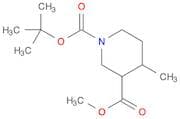 1,3-Piperidinedicarboxylic acid, 4-methyl-, 1-(1,1-dimethylethyl) 3-methyl ester