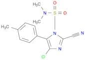 1H-Imidazole-1-sulfonamide, 4-chloro-2-cyano-N,N-dimethyl-5-(4-methylphenyl)-