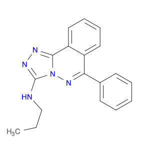 1,2,4-Triazolo[3,4-a]phthalazin-3-amine, 6-phenyl-N-propyl-