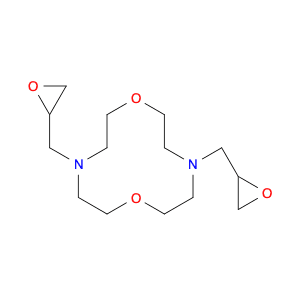 1,7-Dioxa-4,10-diazacyclododecane, 4,10-bis(2-oxiranylmethyl)-