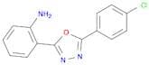 2-(5-(4-Chlorophenyl)-1,3,4-oxadiazol-2-yl)aniline