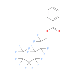 1-Octanol, 2,2,3,3,4,4,5,5,6,6,7,7,8,8,8-pentadecafluoro-, 1-benzoate