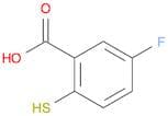 BENZOIC ACID, 5-FLUORO-2-MERCAPTO-