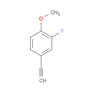 Benzene, 4-ethynyl-2-fluoro-1-methoxy-