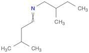 1-Butanamine, 2-methyl-N-(3-methylbutylidene)-
