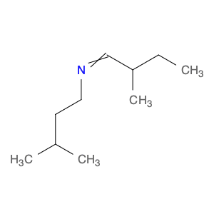 1-Butanamine, 3-methyl-N-(2-methylbutylidene)-