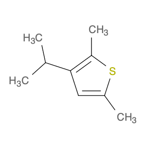 Thiophene, 2,5-dimethyl-3-(1-methylethyl)-