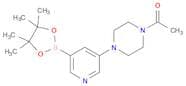 1-Acetyl-4-(5-(4,4,5,5-tetramethyl-1,3,2-dioxaborolan-2-yl)pyridin-3-yl)piperazine