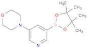 Morpholine, 4-[5-(4,4,5,5-tetramethyl-1,3,2-dioxaborolan-2-yl)-3-pyridinyl]-
