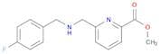 Methyl 6-(((4-fluorobenzyl)amino)methyl)picolinate