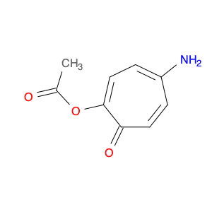 2,4,6-Cycloheptatrien-1-one, 2-(acetyloxy)-5-amino-