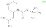 tert-Butyl 2-isobutylpiperazine-1-carboxylate hydrochloride