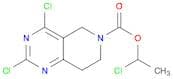 1-Chloroethyl 2,4-dichloro-7,8-dihydropyrido[4,3-d]pyrimidine-6(5H)-carboxylate