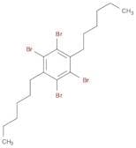 Benzene, 1,2,4,5-tetrabromo-3,6-dihexyl-