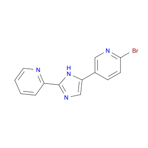 2-Bromo-5-(2-(pyridin-2-yl)-1h-imidazol-4-yl)pyridine