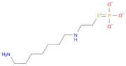 Ethanethiol, 2-[(7-aminoheptyl)amino]-, dihydrogen phosphate (ester) (9CI)