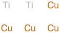 Copper, compd. with titanium (4:3)