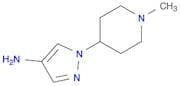 1H-Pyrazol-4-amine, 1-(1-methyl-4-piperidinyl)-
