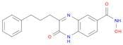 6-Quinoxalinecarboxamide, 1,2-dihydro-N-hydroxy-2-oxo-3-(3-phenylpropyl)-