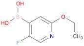 Boronic acid, B-(2-ethoxy-5-fluoro-4-pyridinyl)-