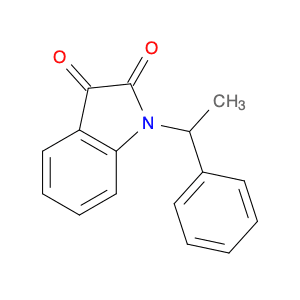1H-Indole-2,3-dione, 1-(1-phenylethyl)-