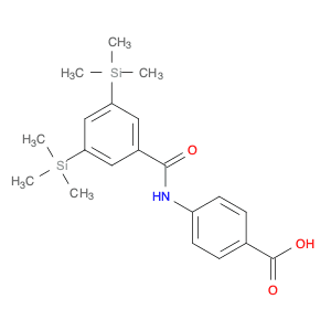 Benzoic acid, 4-[[3,5-bis(trimethylsilyl)benzoyl]amino]-